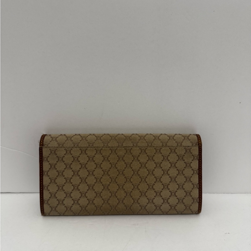 Celine Tan and Brown Women's Wallet - Picture 2 of 6